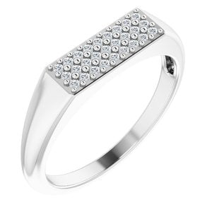 Pave Diamond Ring