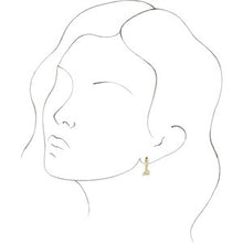 Load image into Gallery viewer, Custom Single Initial Earring
