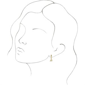 Custom Single Initial Earring