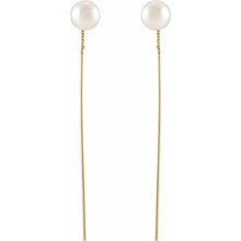 Load image into Gallery viewer, Pearl Threader Earrings
