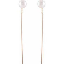 Load image into Gallery viewer, Pearl Threader Earrings
