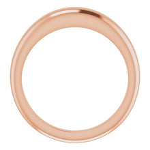 Load image into Gallery viewer, 14K Rose 4 mm Petite Dome Ring

