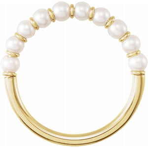Stackable Pearl Ring