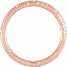 Load image into Gallery viewer, 14K Rose 4 mm Round Band Mounting
