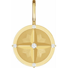 Load image into Gallery viewer, Compass Pendant
