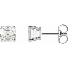 Load image into Gallery viewer, Asscher Diamond Studs
