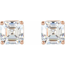 Load image into Gallery viewer, Asscher Diamond Studs
