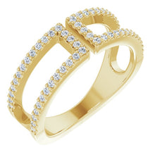 Load image into Gallery viewer, 14K Yellow 1/3 CTW Natural Diamond Ring
